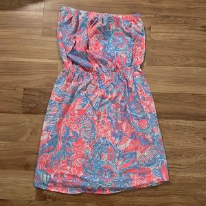 Lilly Pulitzer Women’s Pima Cotton Windsor Strapless Dress S